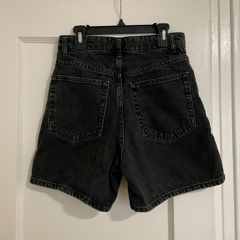 Women Zara Black Denim Shorts